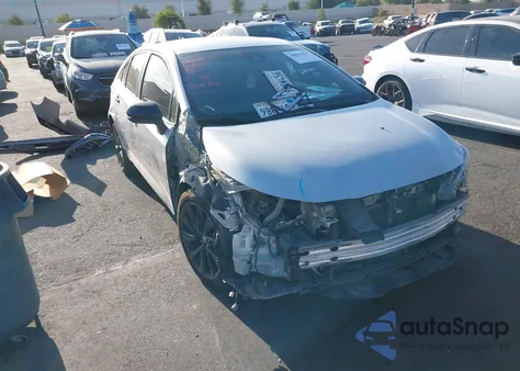 2021 Toyota Corolla Se Nightshade Edition from USA, damaged, VIN 5YFS4MCE8MP072376